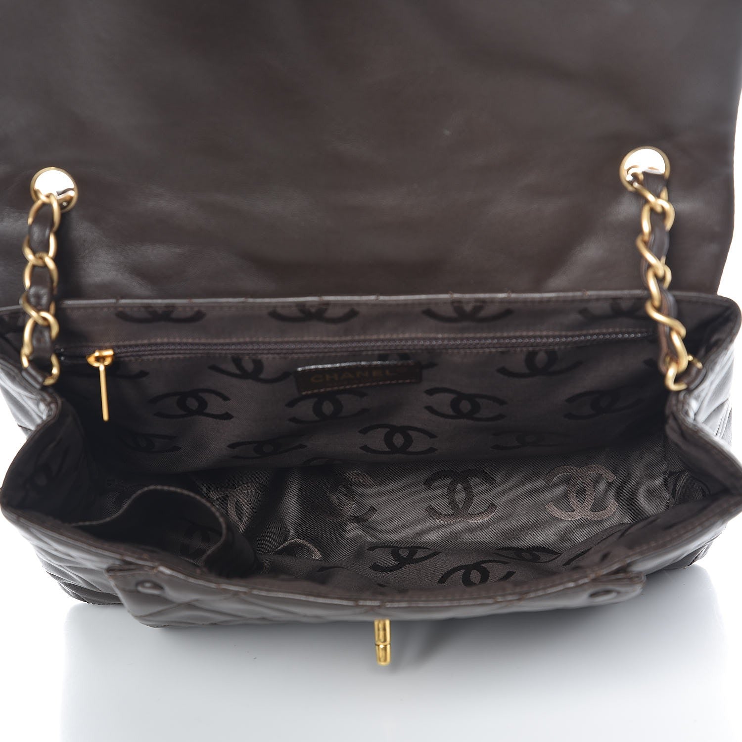 Chanel Lambskin Quilted Single Flap Black 5 of 7