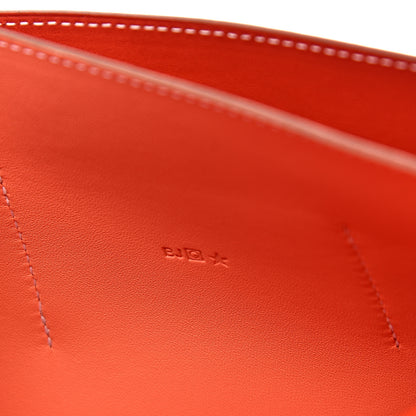 Hermes Swift Dogon Duo Wallet Sanguine Crevette 6 of 8