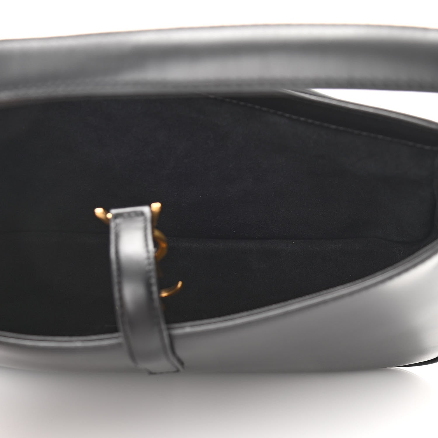 Saint Laurent Smooth Calfskin Le 5 A 7 Hobo Black 5 of 9