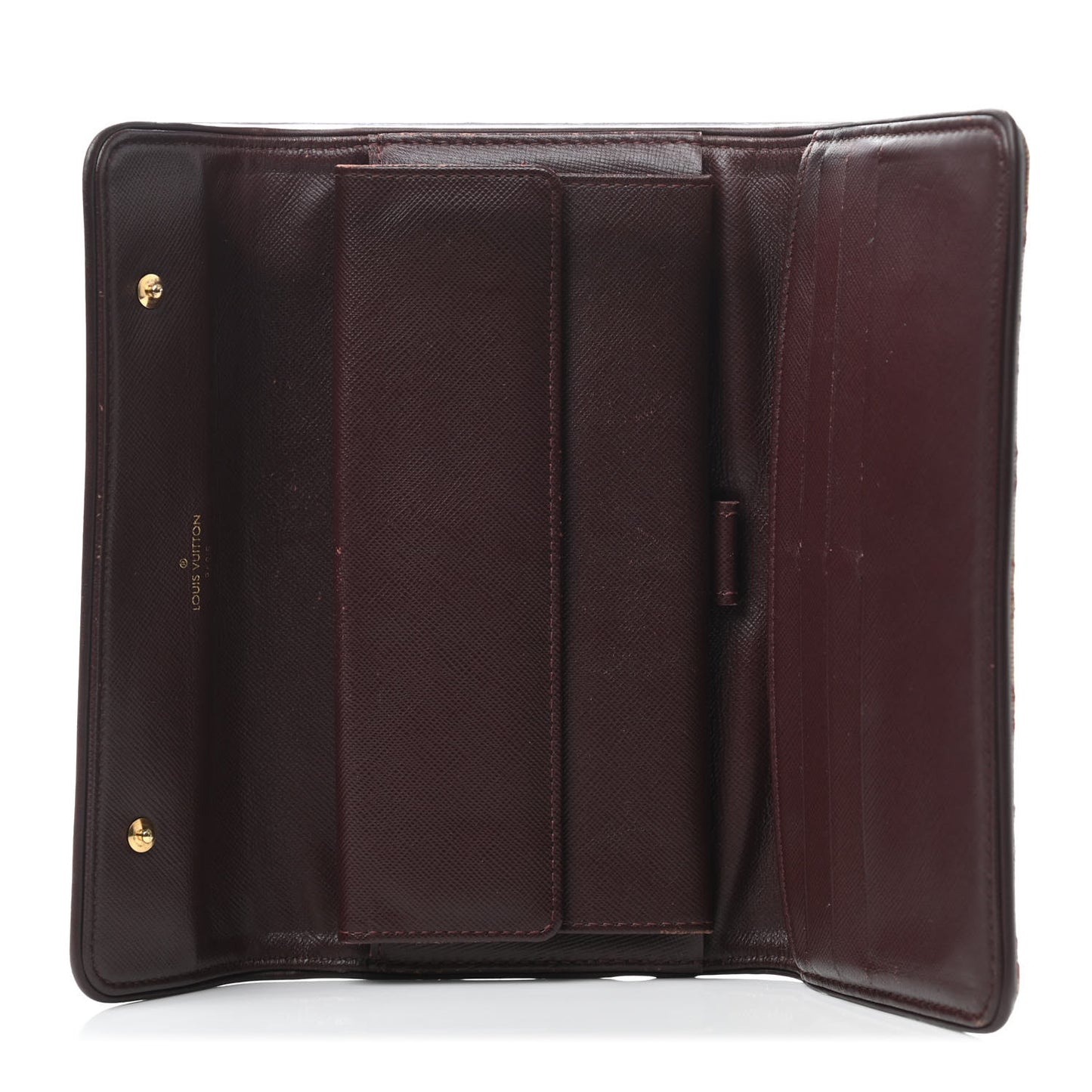 Mini Monogram Porte Tresor International Wallet Cherry