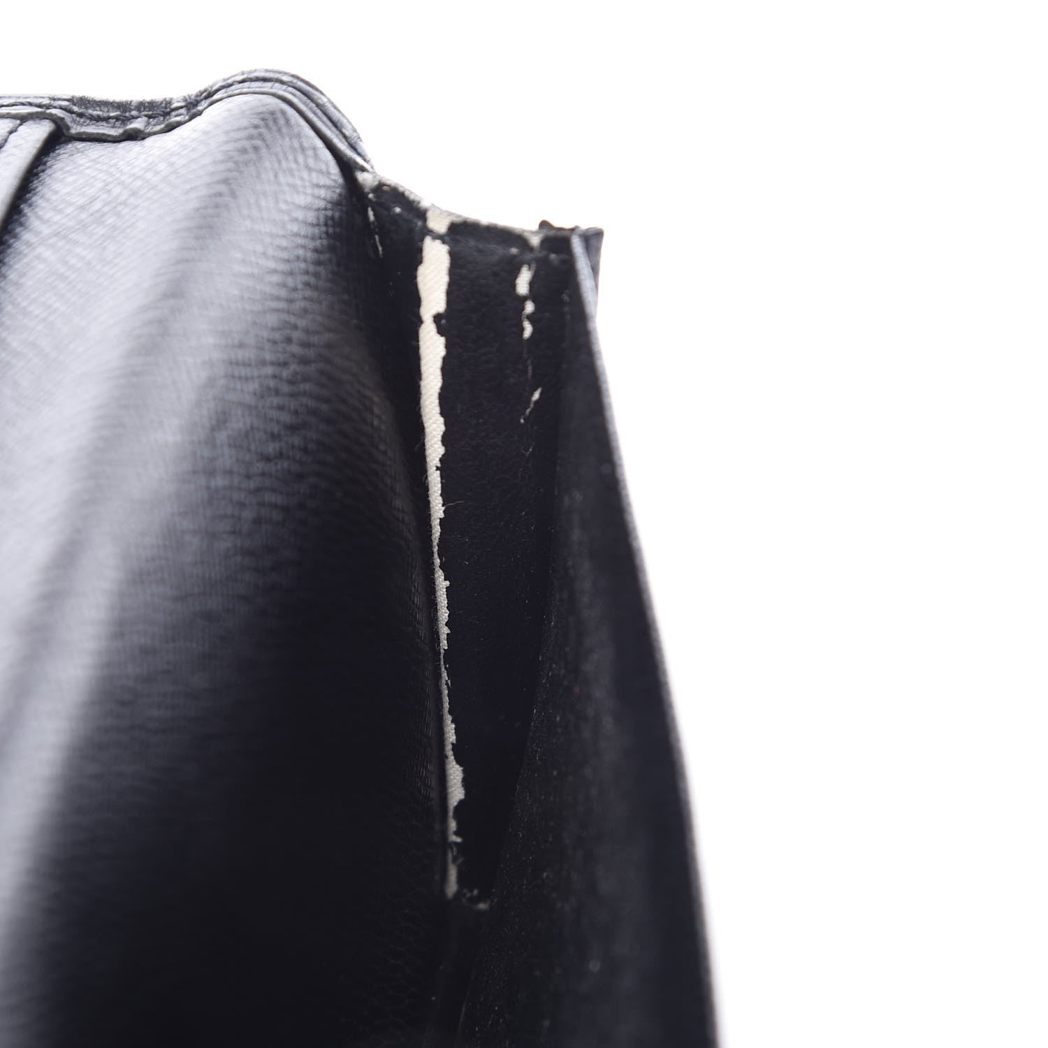 Louis Vuitton Epi Porte Valeurs Checkbook Wallet Black 8 of 14