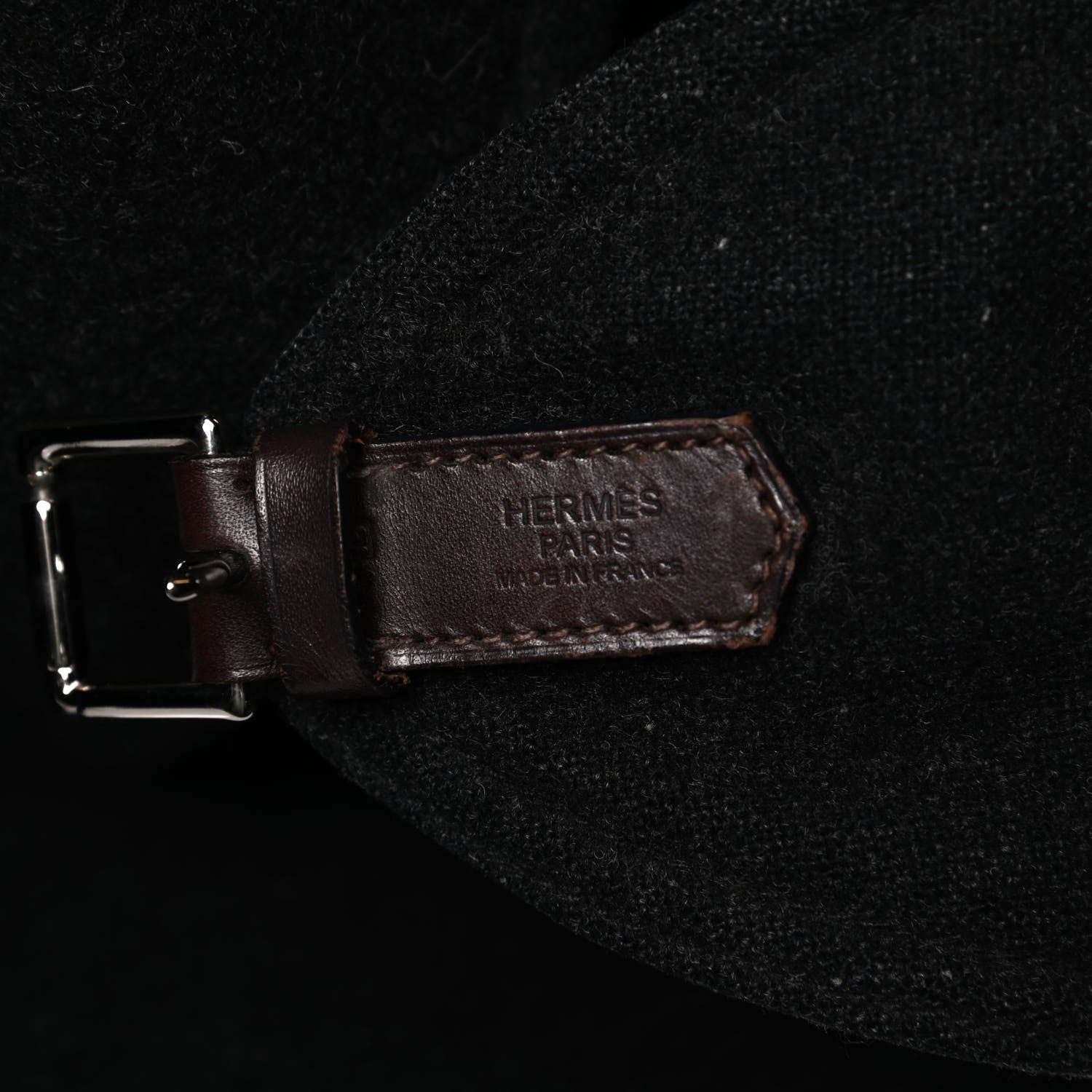 Hermes Feutre Vache Hunter Marwari GM Graphite Ebene 6 of 10