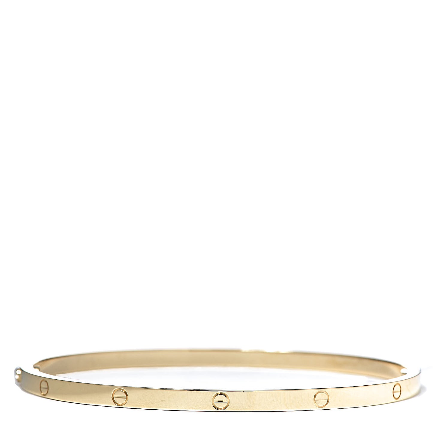 18K Yellow Gold Small LOVE Bracelet 20