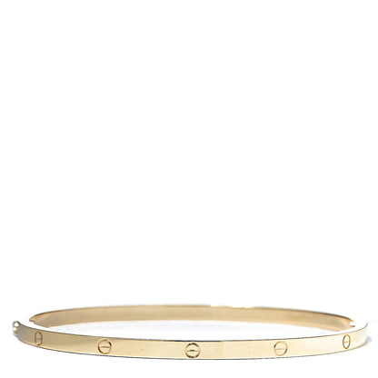 Cartier 18K Yellow Gold Small LOVE Bracelet 20 3 of 5