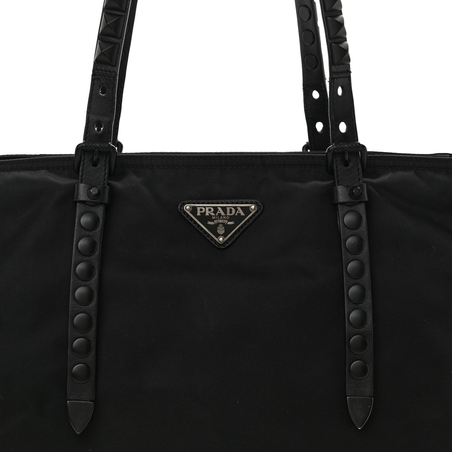 Nylon New Vela Studded Black