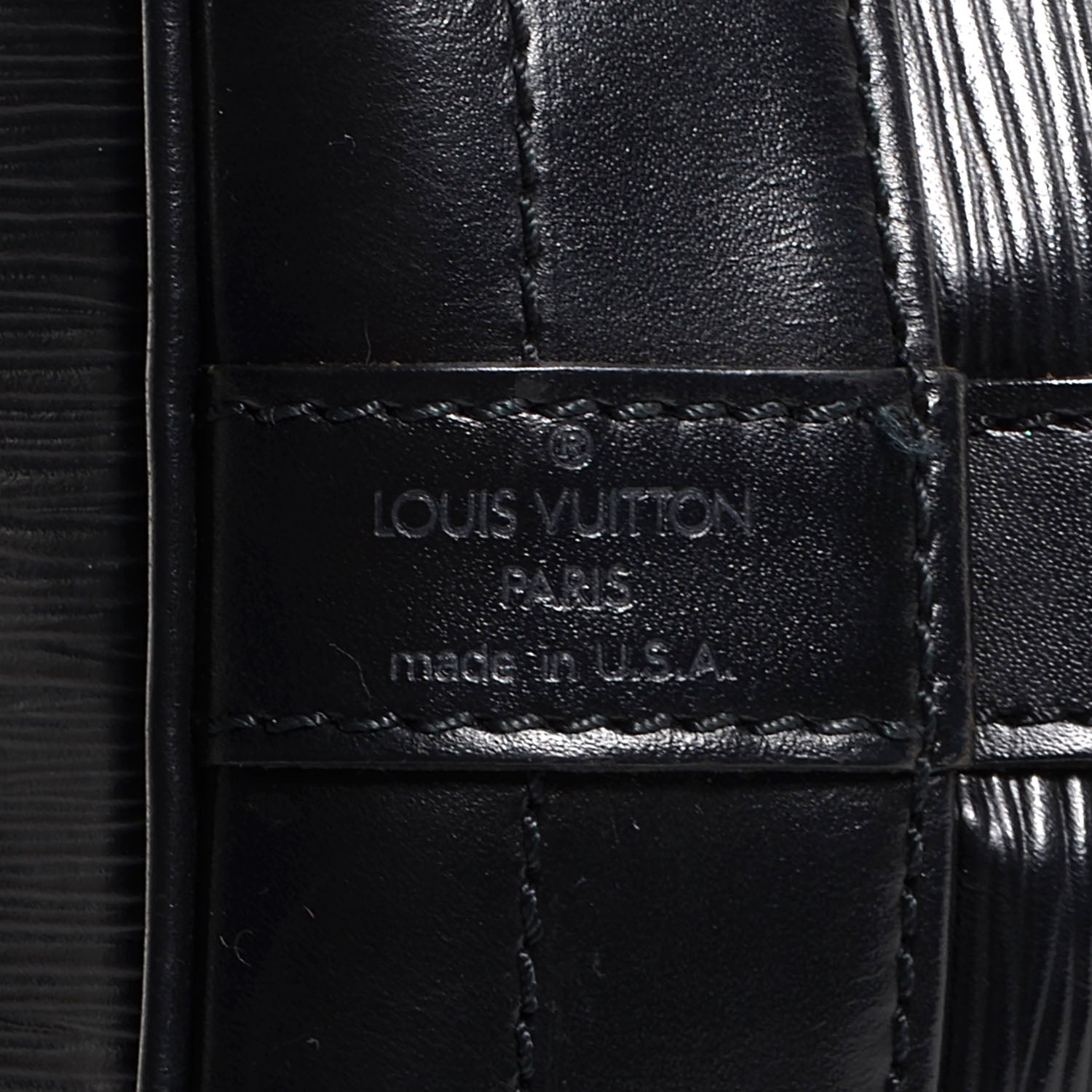 Louis Vuitton Epi Noe Black 7 of 7