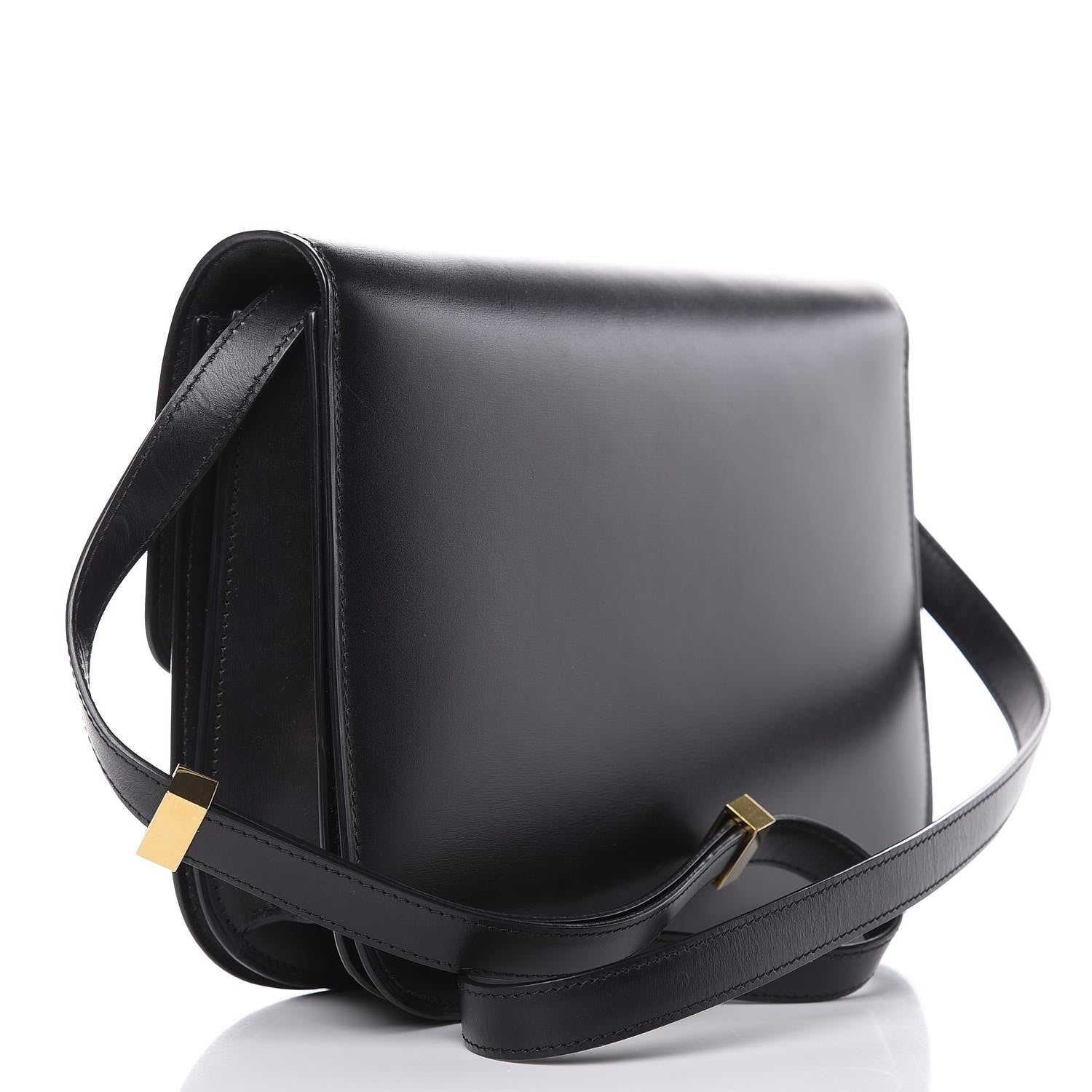 Celine Box Calfskin Medium Classic Box Flap Bag Black 3 of 12
