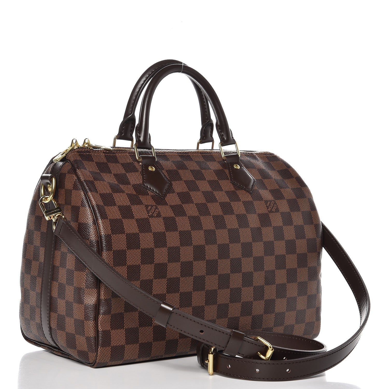 Louis Vuitton Damier Ebene Speedy Bandouliere 30 3 of 11