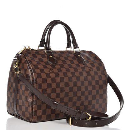 Louis Vuitton Damier Ebene Speedy Bandouliere 30 3 of 11