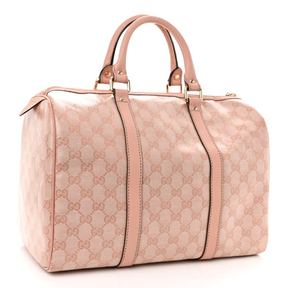 Gucci Crystal Monogram Joy Medium Boston Pink 3 of 9