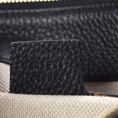 Gucci Pebbled Calfskin Large Soho Hobo Black 7 of 11