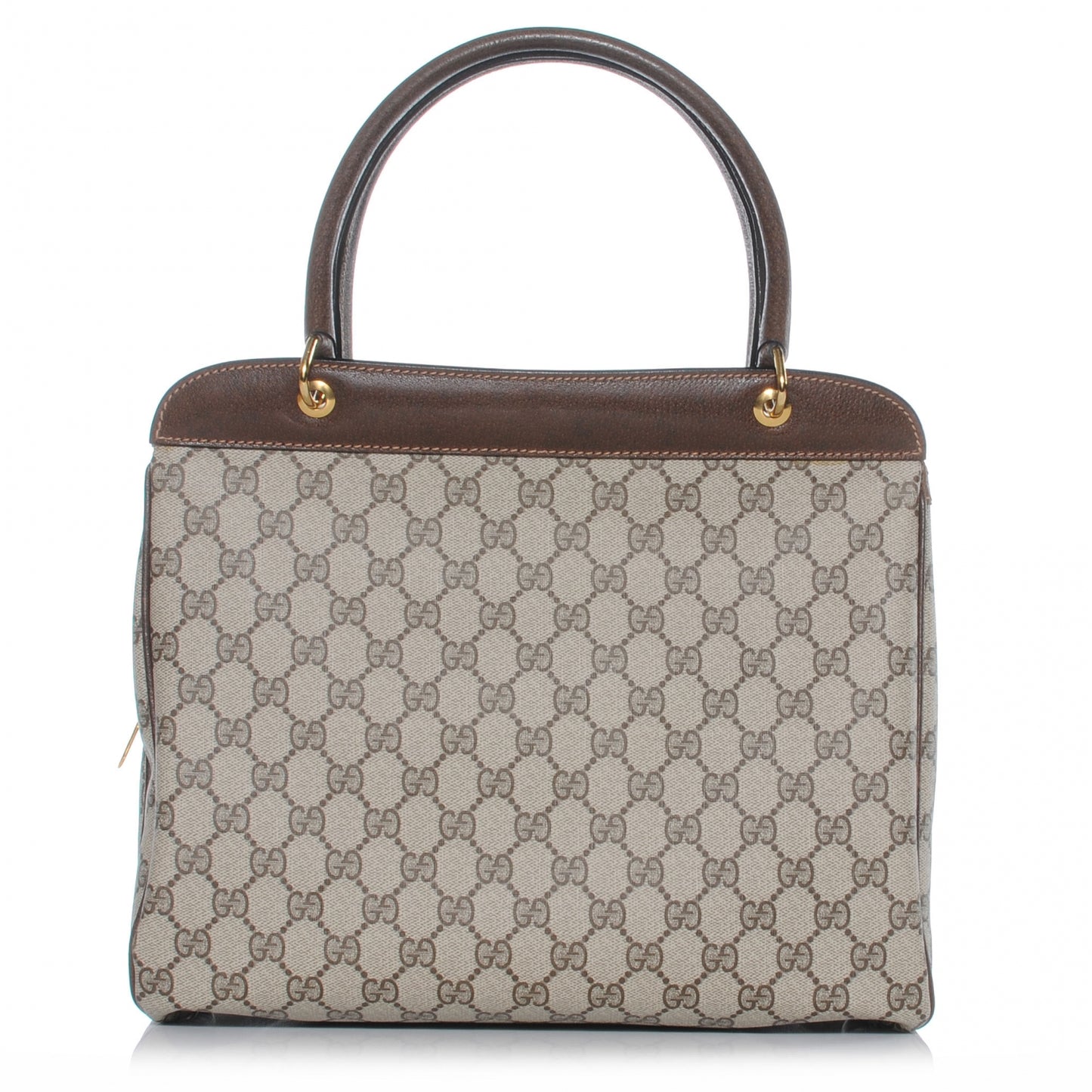 Monogram Handbag Brown