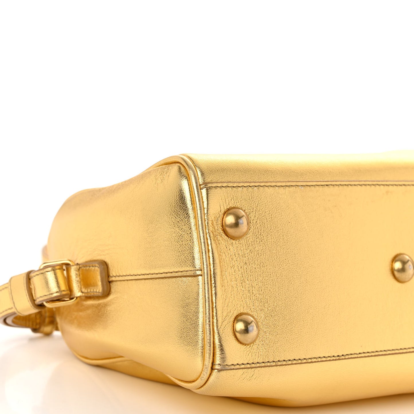 Calfskin Classic Baby Duffle Gold