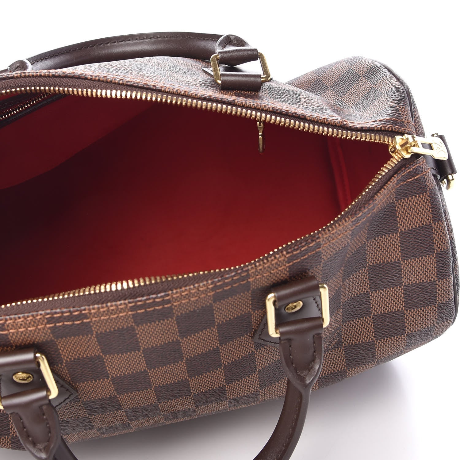 Louis Vuitton Damier Ebene Speedy Bandouliere 30 5 of 9