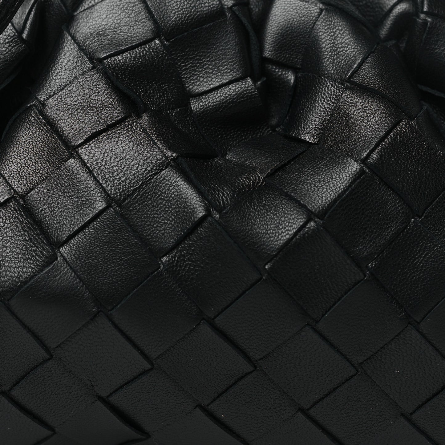 Nappa Intrecciato The Mini Pouch Black