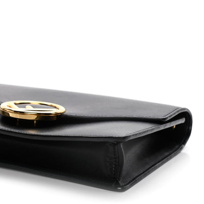 Fendi Vitello Liberty Lucido F is Fendi Medium Envelope Wallet on Chain Black 12 of 16