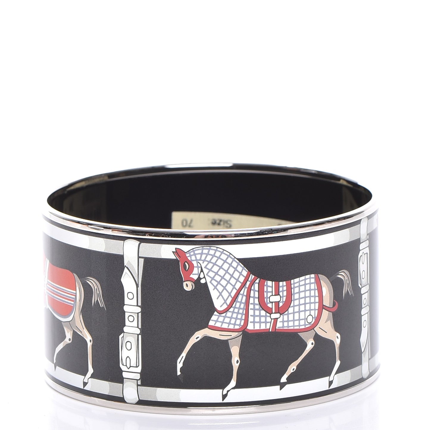 Enamel Printed Tenues Et Couvertures Extra Wide Bracelet 70