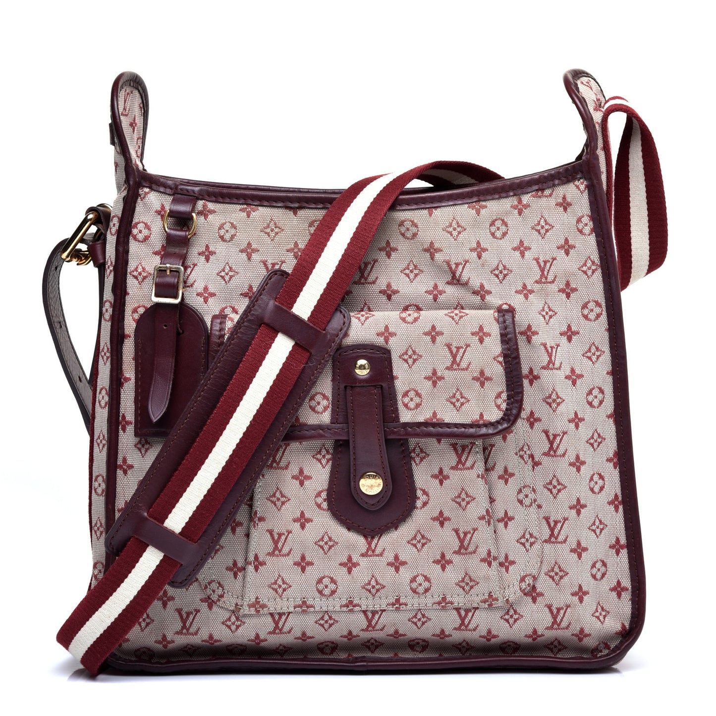 Mini Monogram Besace Mary Kate Cherry