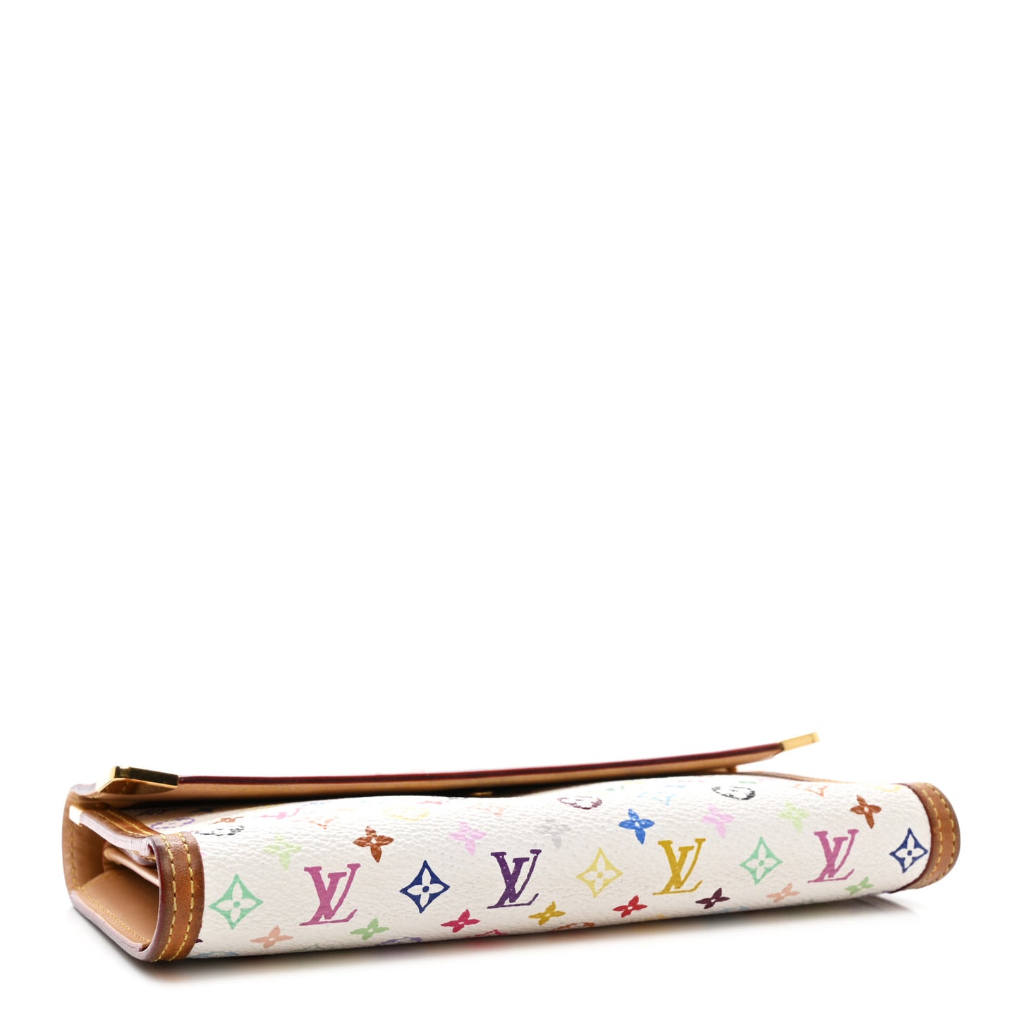 Monogram Multicolor Porte Tresor International Wallet White