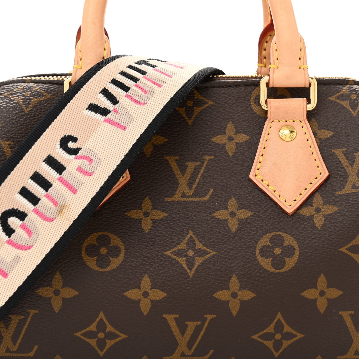 Monogram Speedy Bandouliere 20 Black