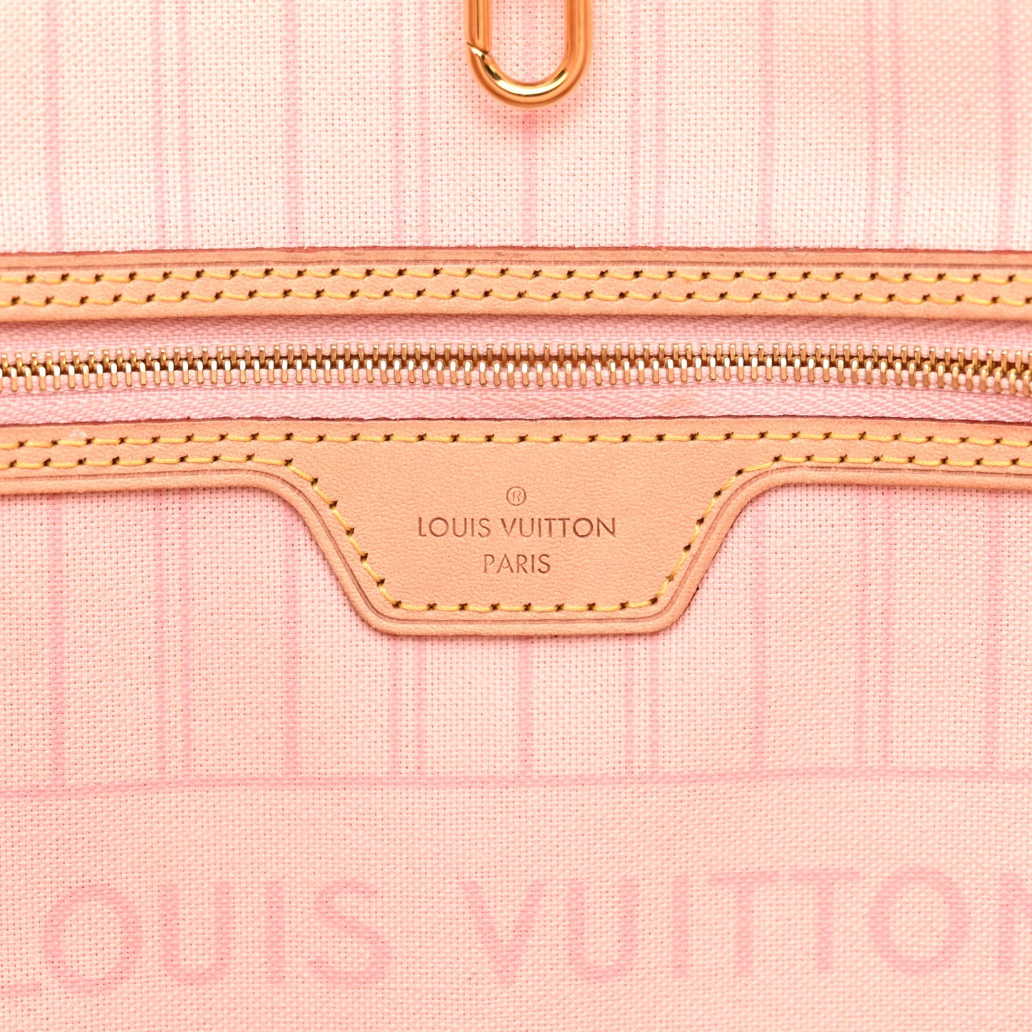Damier Azur Neo Neverfull MM Rose Ballerine