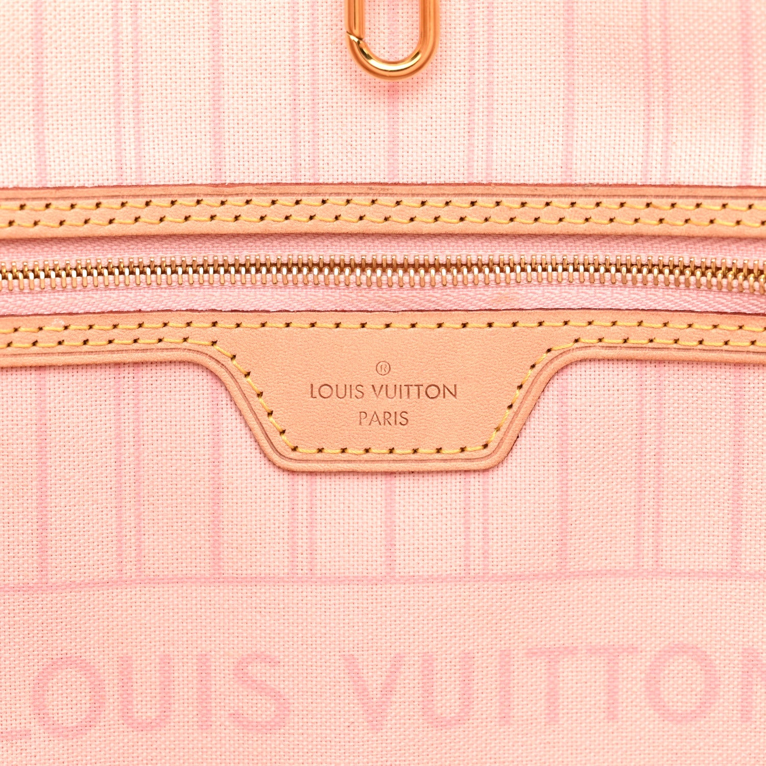 Louis Vuitton Damier Azur Neo Neverfull MM Rose Ballerine 6 of 15