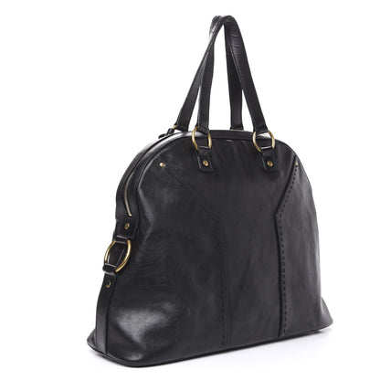 Saint Laurent Calfskin Oversized Muse Black 2 of 12