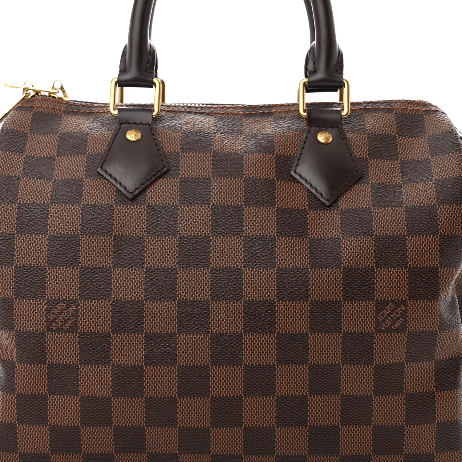 Louis Vuitton Damier Ebene Speedy Bandouliere 25 8 of 10