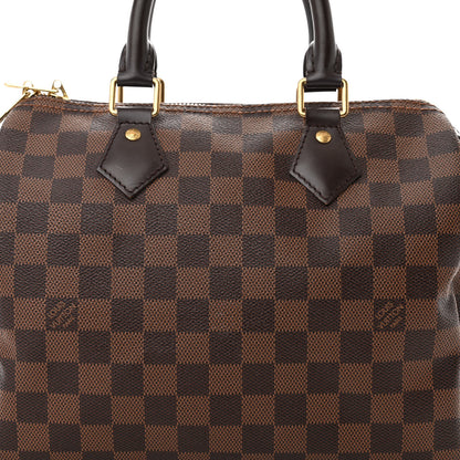 Louis Vuitton Damier Ebene Speedy Bandouliere 25 8 of 10