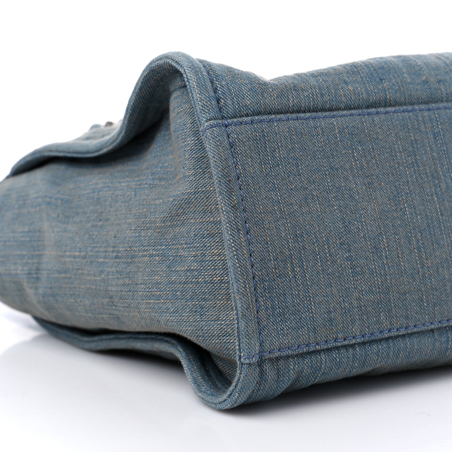 Denim Small Deauville Tote Light Blue