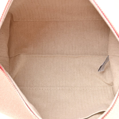 Hermes Canvas Large Bride-A-Brac Cabriole Case Terracotta 5 of 10