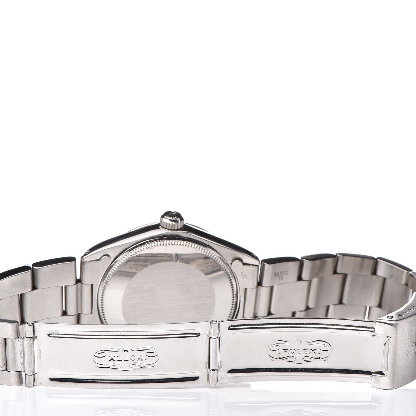Stainless Steel 34mm Oyster Perpetual Explorer Precision Watch Black 5500