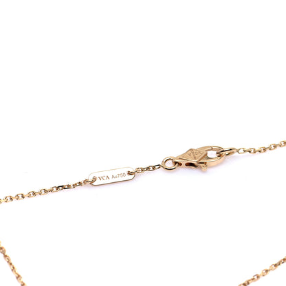 Van Cleef & Arpels 18K Yellow Gold Mother of Pearl Sweet Alhambra Butterfly Bracelet 5 of 7
