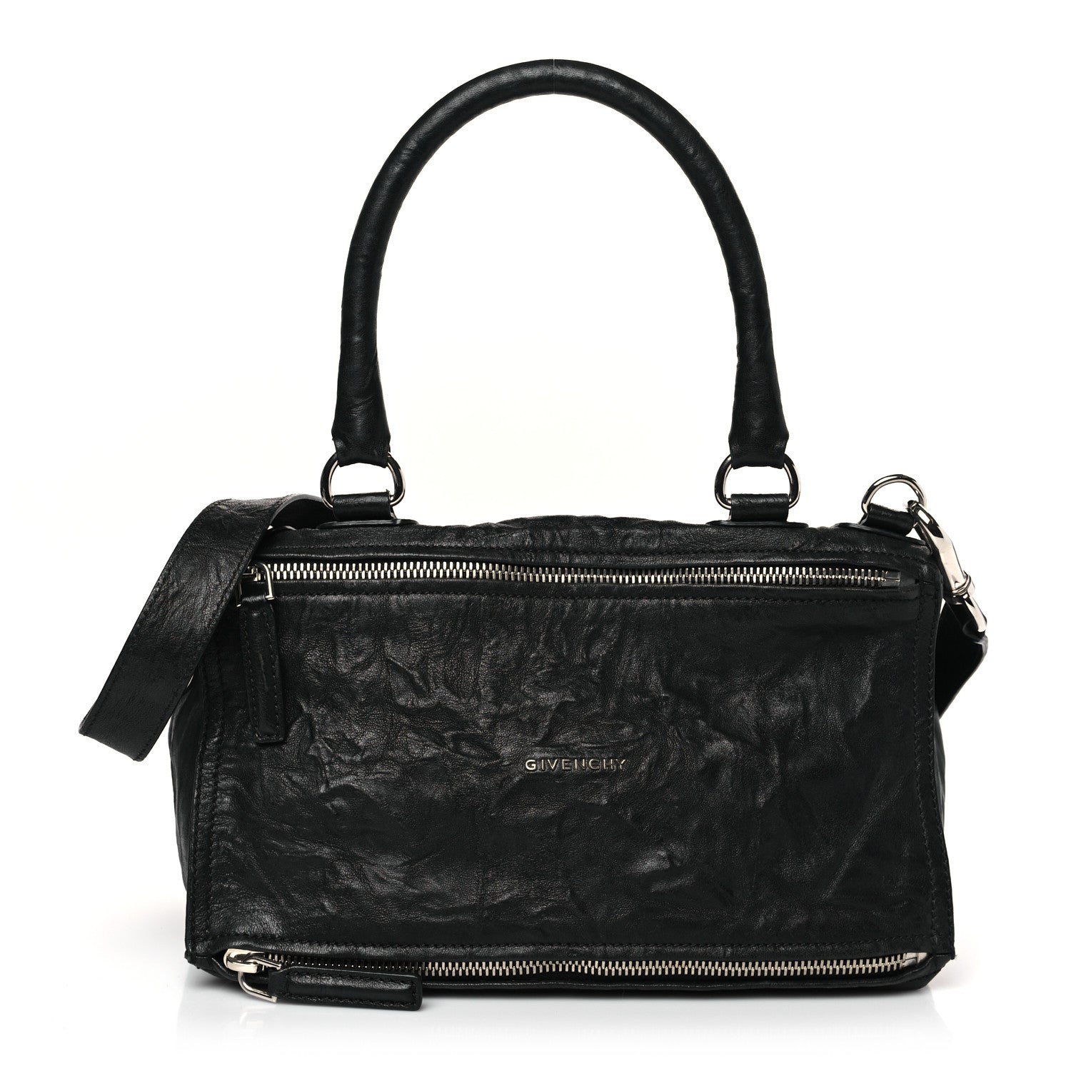 Givenchy Tumbled Sheepskin Medium Pandora Black 1 of 9
