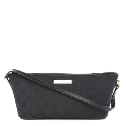 Gucci Monogram Boat Pochette Black 1 of 11