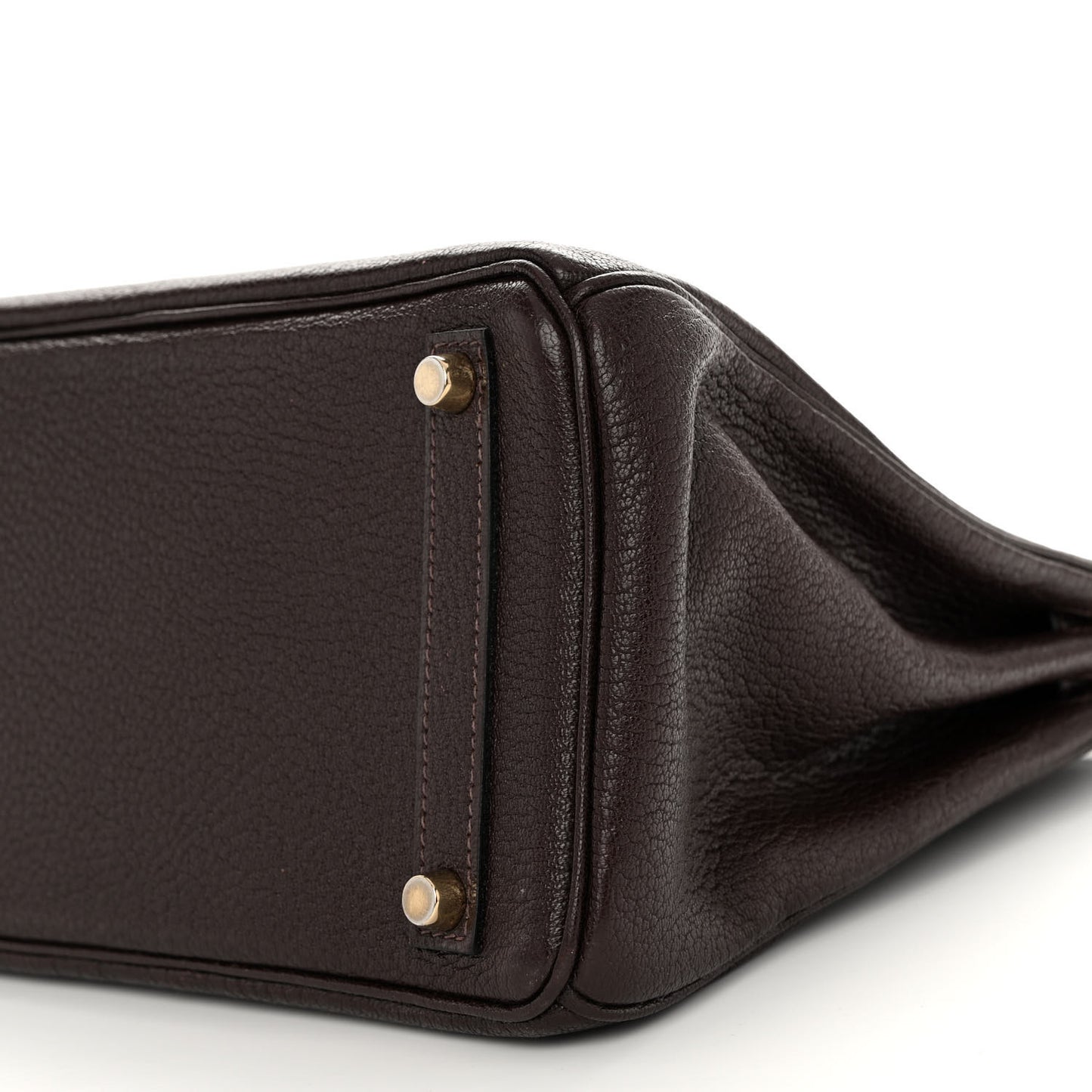Chevre De Coromandel HAC Birkin 28 Chocolate