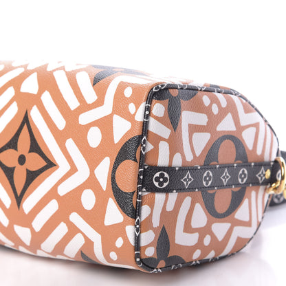 Louis Vuitton Monogram Giant Crafty Speedy Bandouliere 25 Creme Caramel 7 of 10