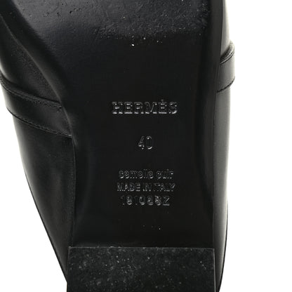 Hermes Goatskin Oz Mules 40 Black 7 of 7