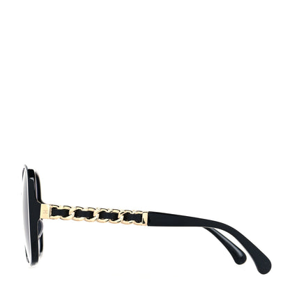Chanel Acetate Chain Sunglasses 5470-Q-A Black 3 of 6