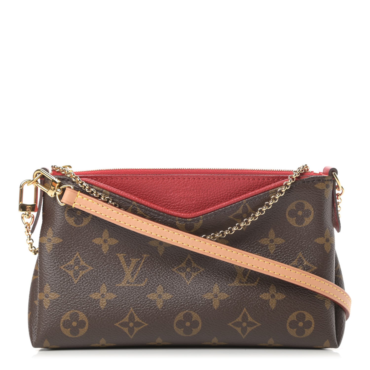 Louis Vuitton Monogram Pallas Clutch Cherry 1 of 11