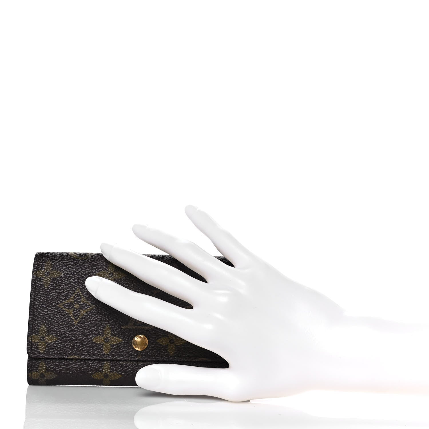 Louis Vuitton Monogram Porte-Monnaie Billets Tresor Wallet 2 of 8