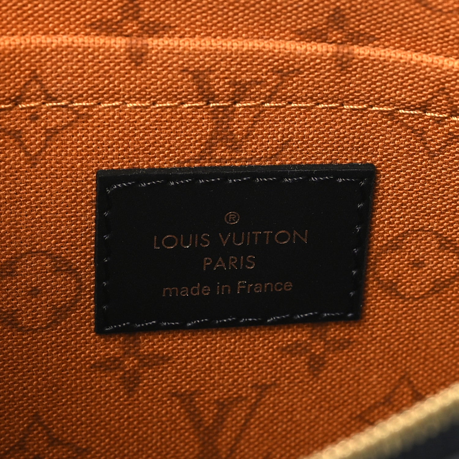 Louis Vuitton Monogram Giant Crafty Neverfull MM GM Pochette Creme Caramel 6 of 6