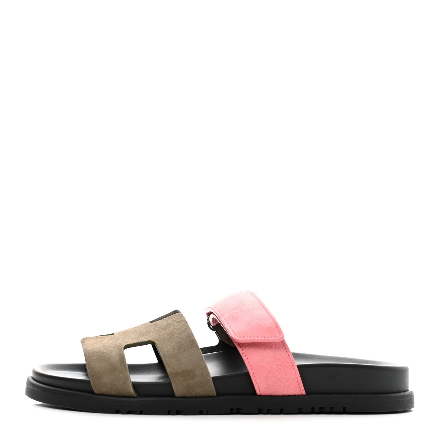 Suede Goatskin Womens Chypre Sandals 38 Toundra Rose Du Desert