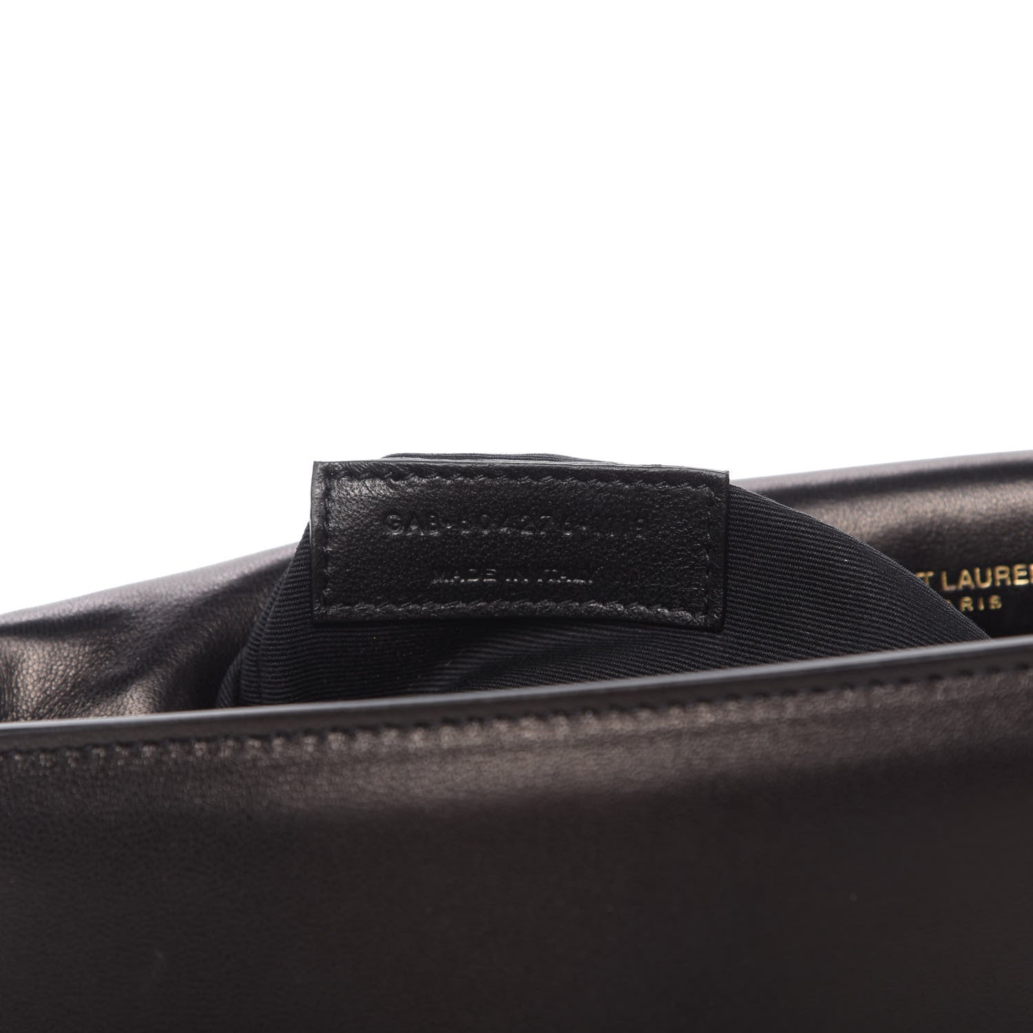 Saint Laurent Lambskin Monogram Tassel Kate 99 Black 10 of 11