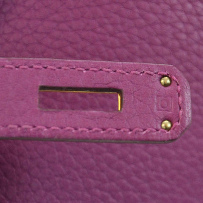 Hermes Taurillon Clemence Birkin 35 Tosca 7 of 9
