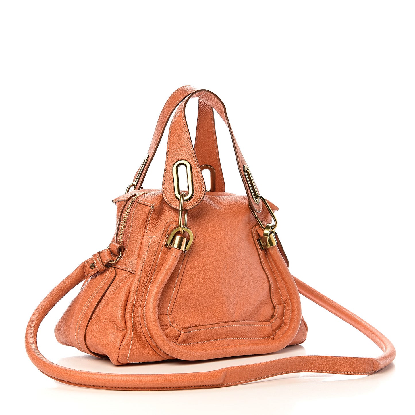 Calfskin Small Paraty Suntan