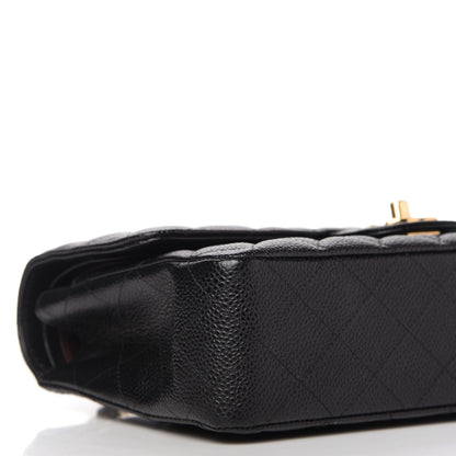 Chanel Caviar Quilted Medium Double Flap Black 6 of 11