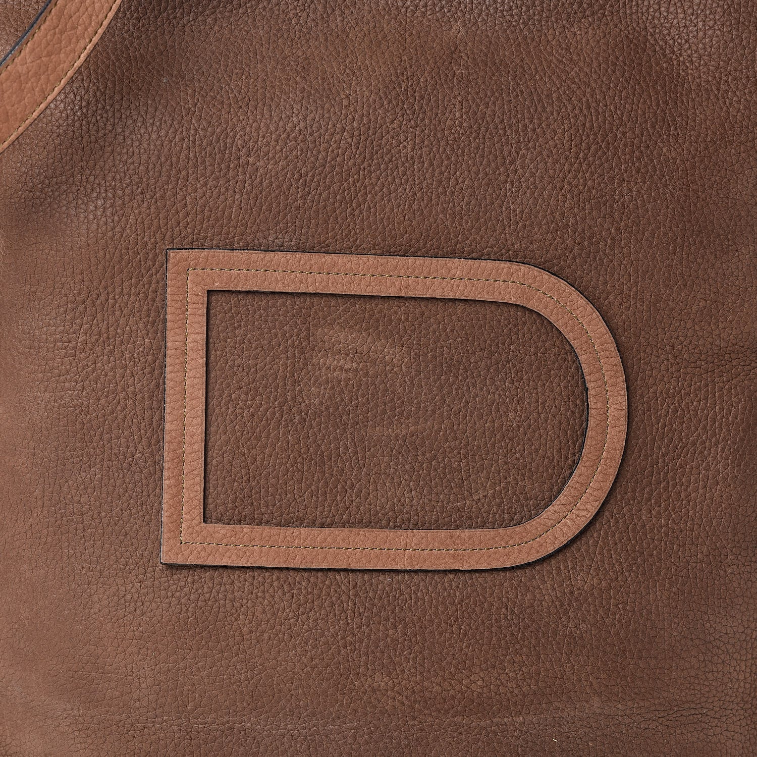 Delvaux Nubuck Le Pin Shoulder Bag Brown 9 of 9
