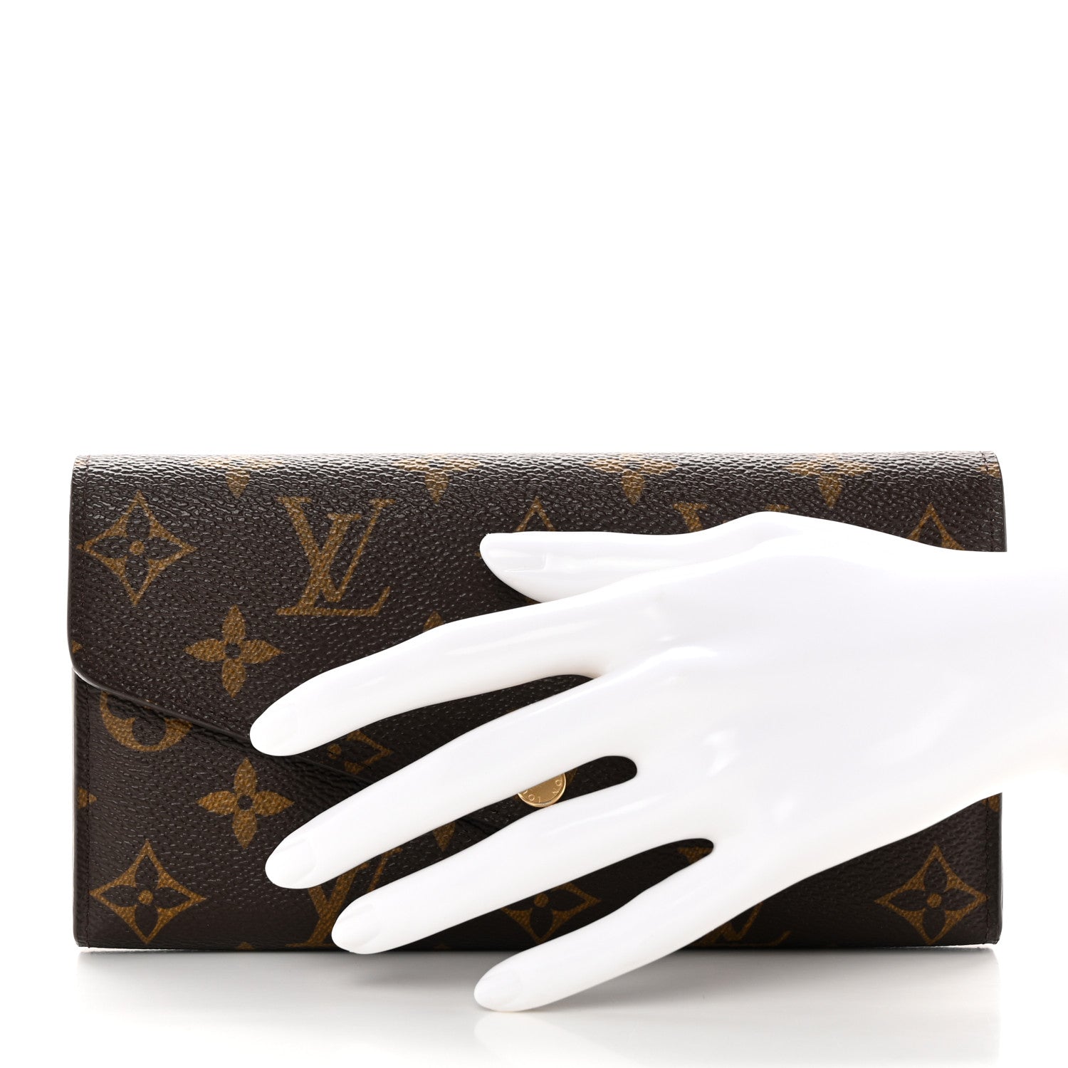 Louis Vuitton Monogram Sarah Wallet NM 2 of 8