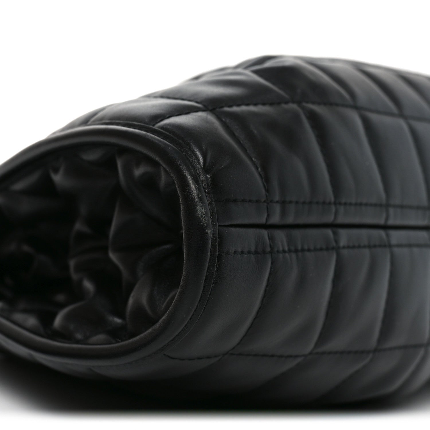 Gucci Calfskin Quilted Medium Deco Tote Bag Black 9 of 10